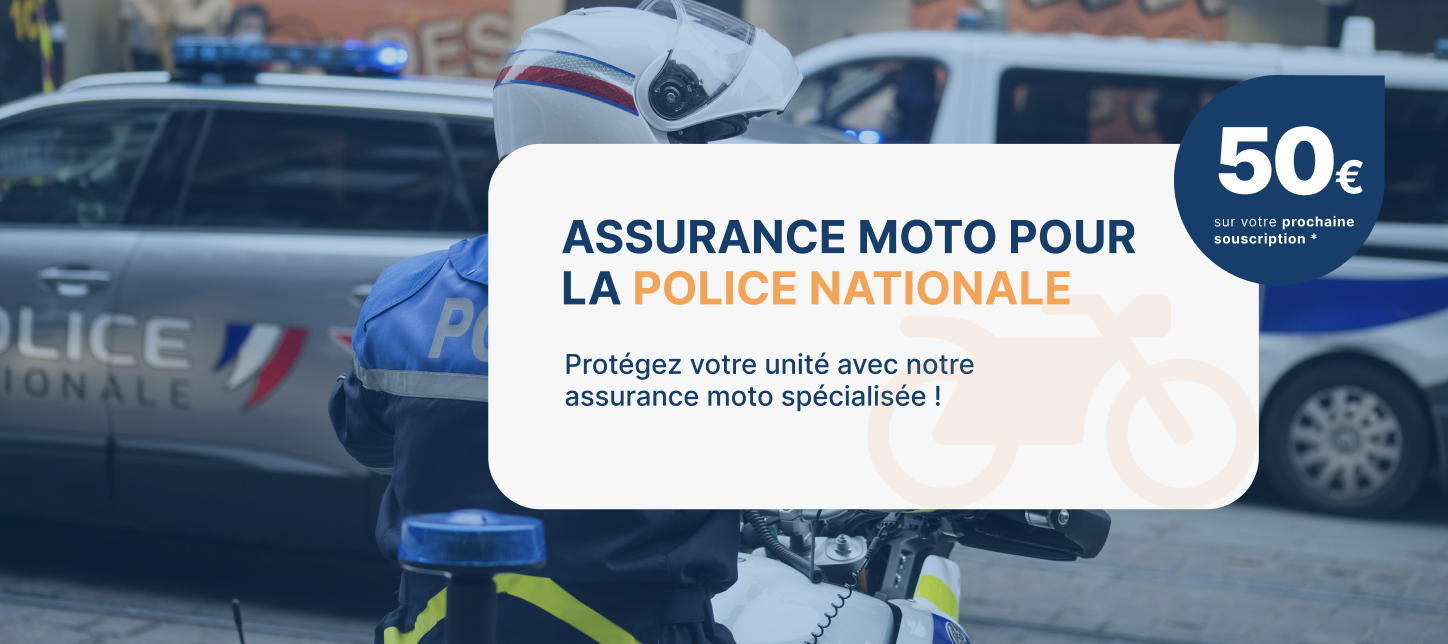assurance moto - police nationale - garanties - motos